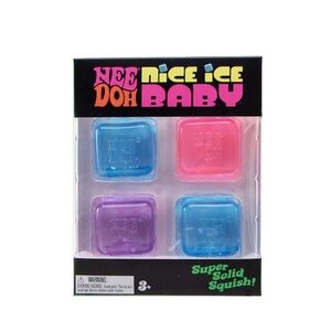Nice Ice Baby Squishy Set - Blue, Pink, Purple